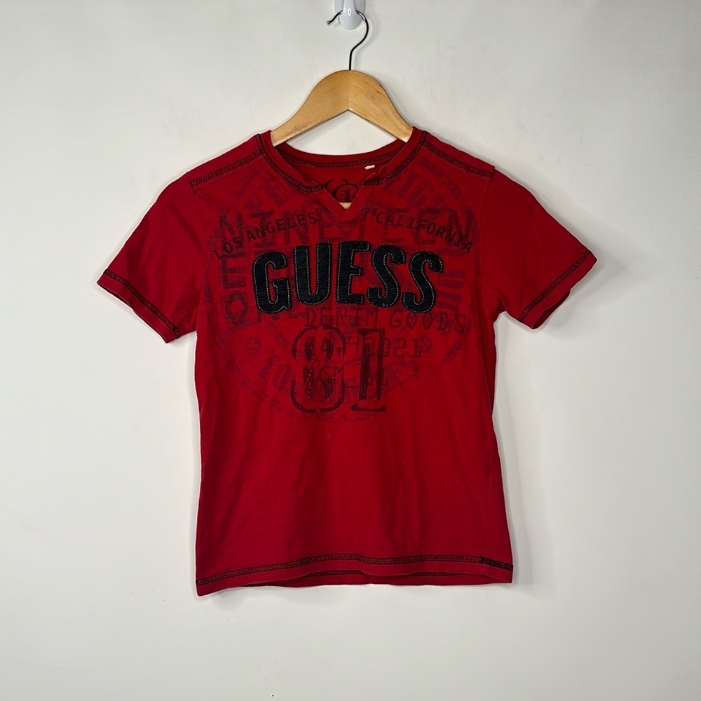 Guess T-Shirt Children Size 8 Red